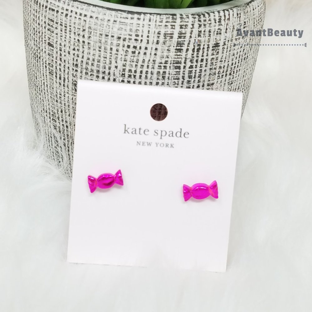 kate spade candy shop pink earrings new - Picture 2 of 6